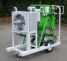 Hydro sableuse gommeuse avec compresseur.